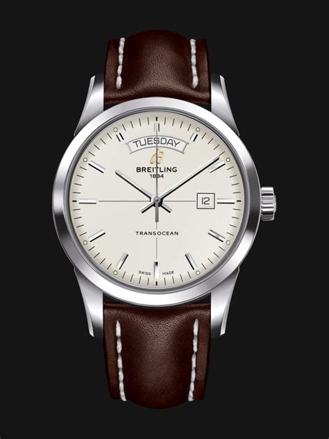 breitling transocean day date movement|breitling watches transocean chronograph.